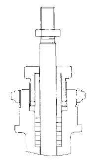 Графитный сальник клапана RV 501