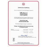Сертификат ISO 9001: 2008